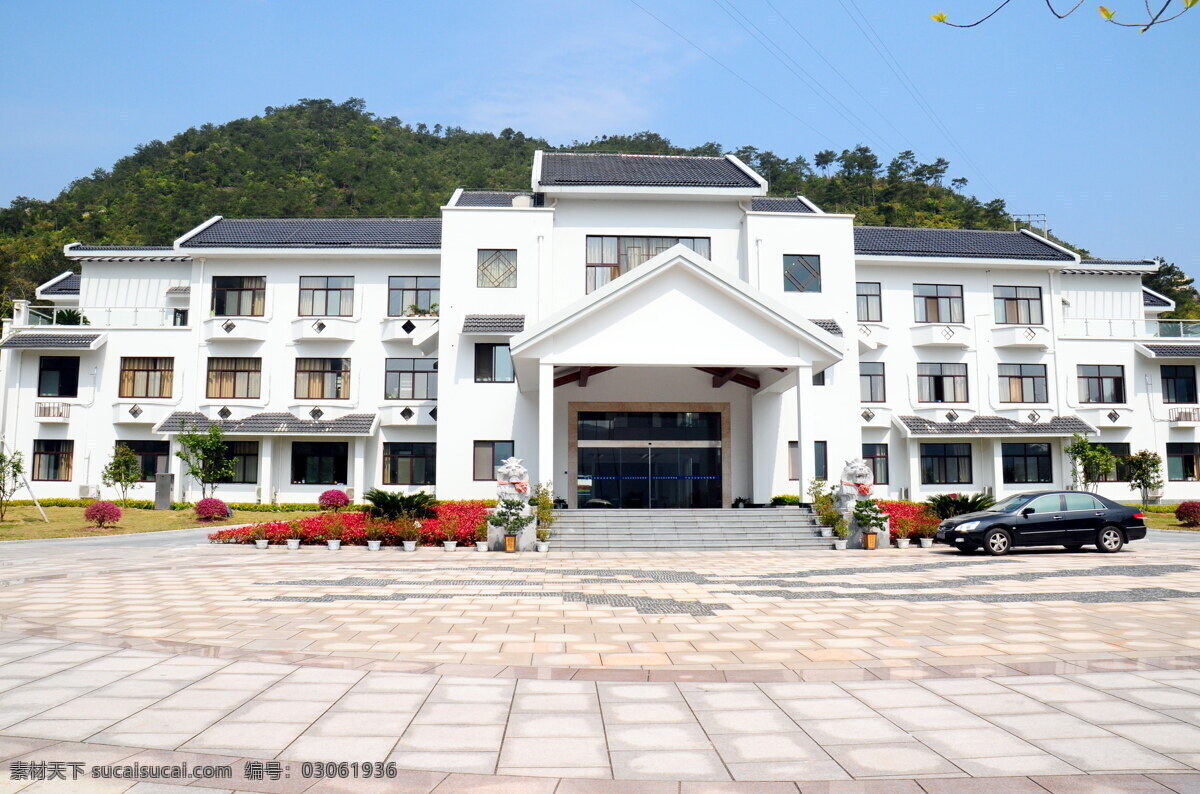 宁海楼房 房子 楼房 宁海 车子 天空 自然景观 建筑景观