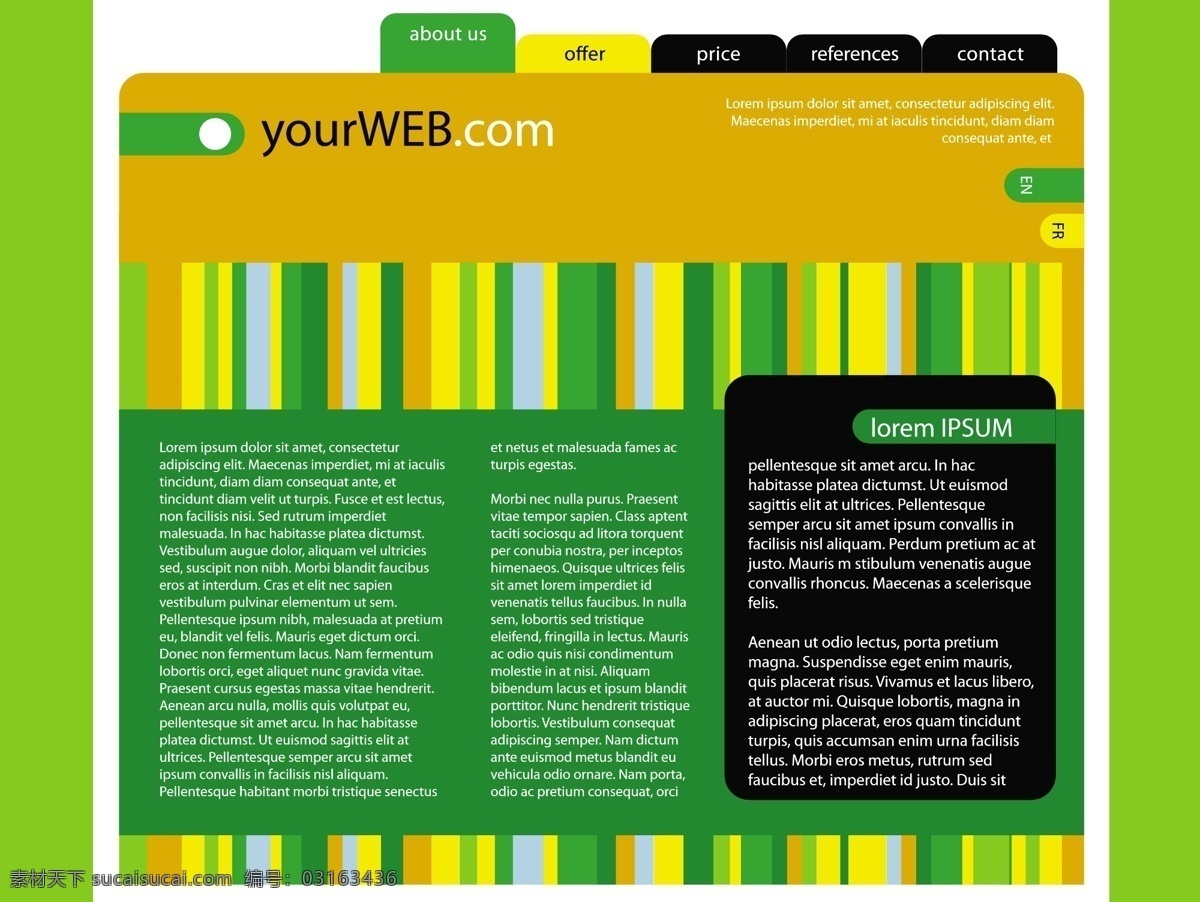 欧美 个人主页 网页模板 欧美网页 素材模板 网页设计 网页素材 下载网站 模板个人 主页韩国网站 模板 网页界面设计