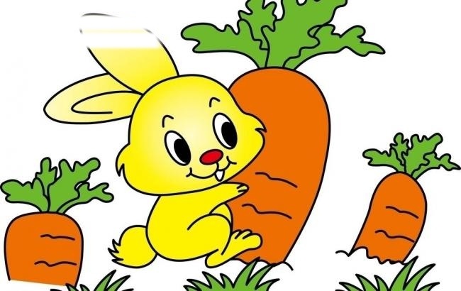 小 兔 草 动画 卡通 萝卜 其他矢量 矢量素材 小白兔 小兔 小兔矢量素材 小兔模板下载 矢量 psd源文件