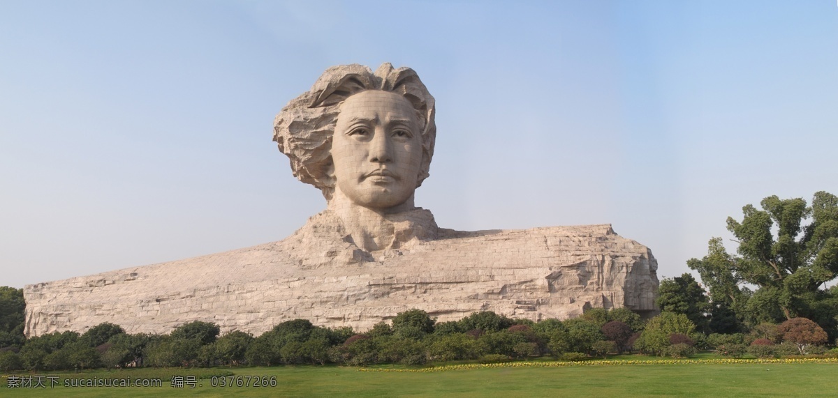 毛泽东 艺术 雕像 青年毛泽东 毛泽东雕像 长沙橘子洲 毛主席雕像 青年毛主席 旅游摄影 国内旅游
