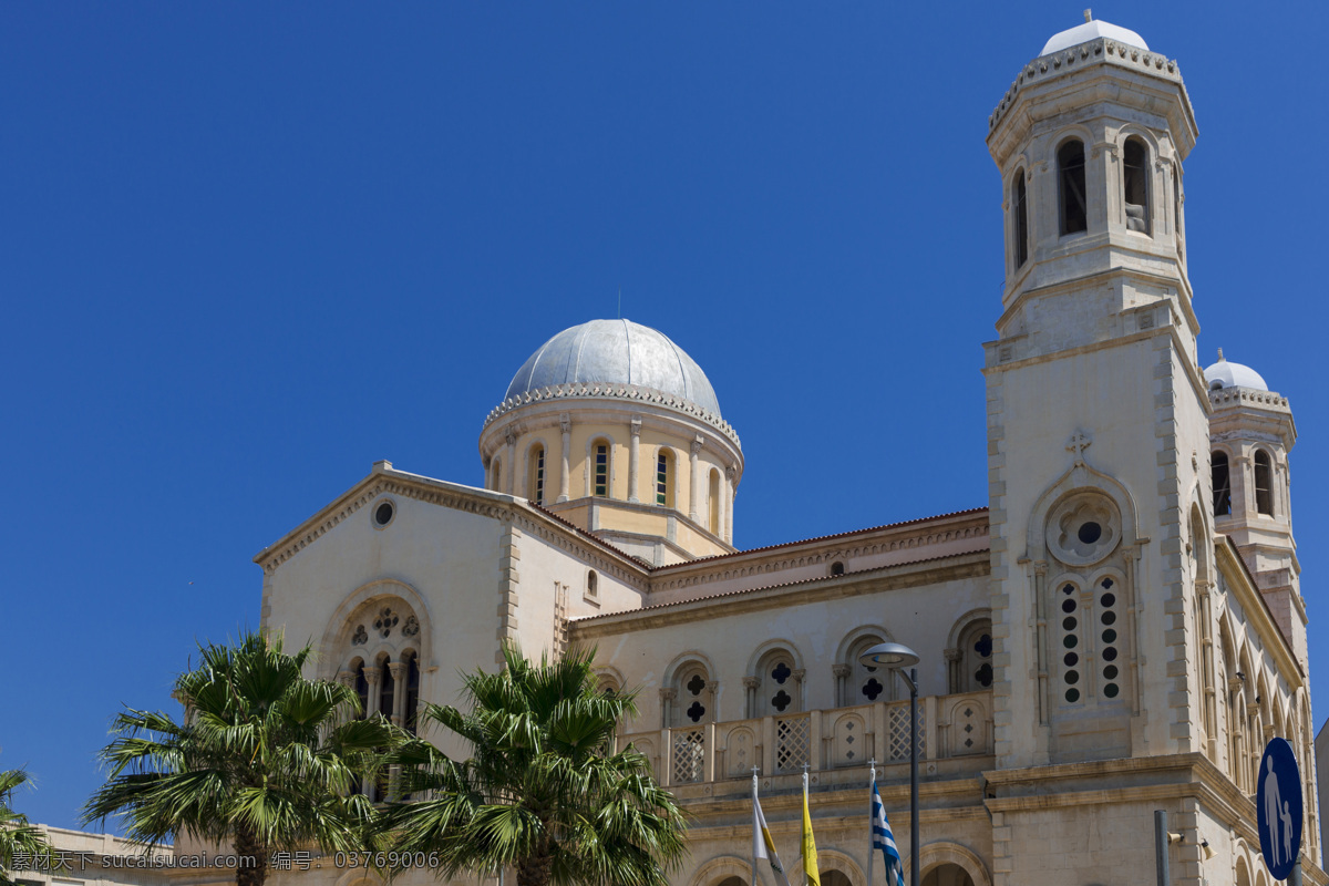 塞浦路斯 教堂 景色 城市风景 建筑景色 教堂风景 城市风光 环境家居