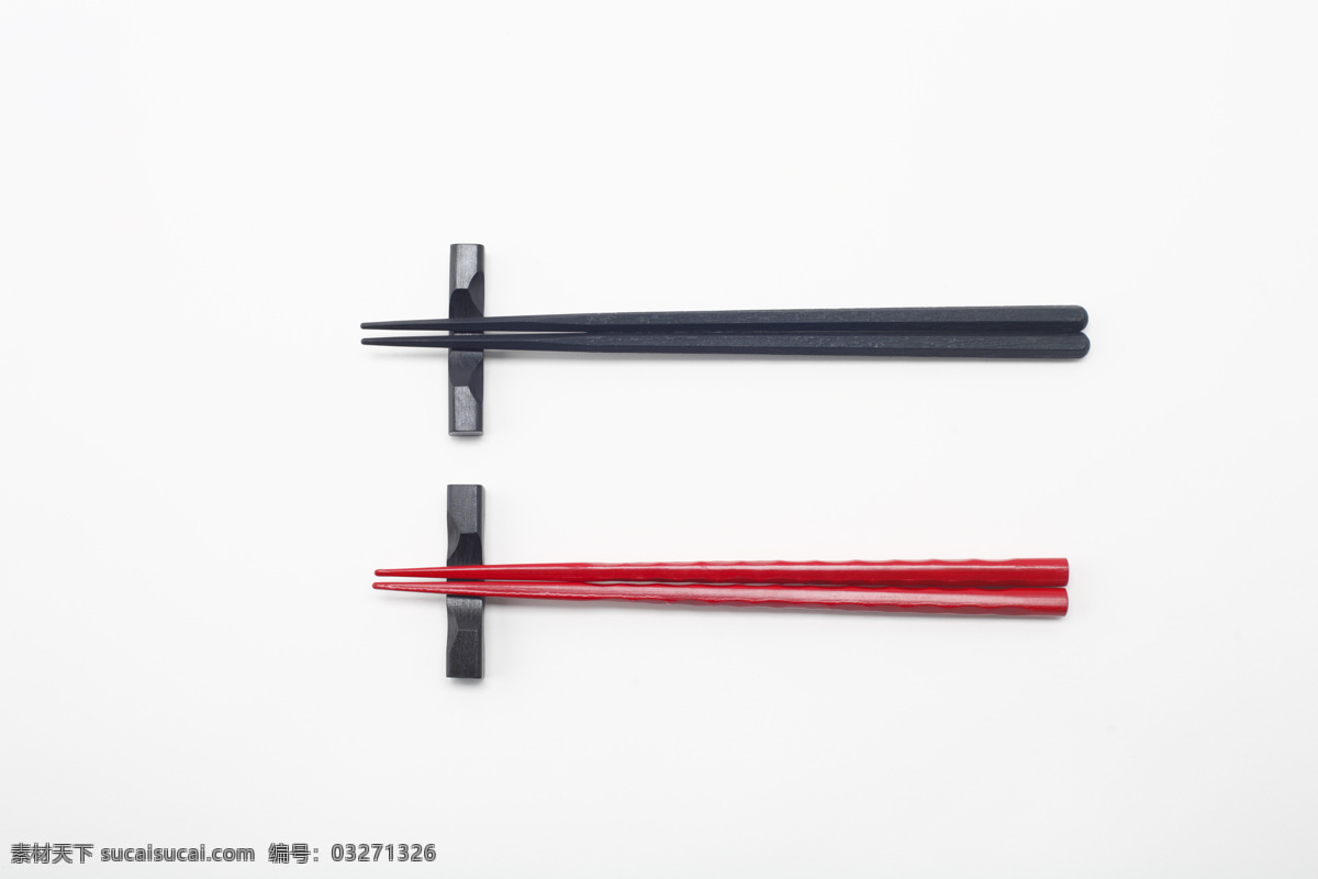 简洁的筷子 筷子 红与黑 简洁 生活素材 生活百科