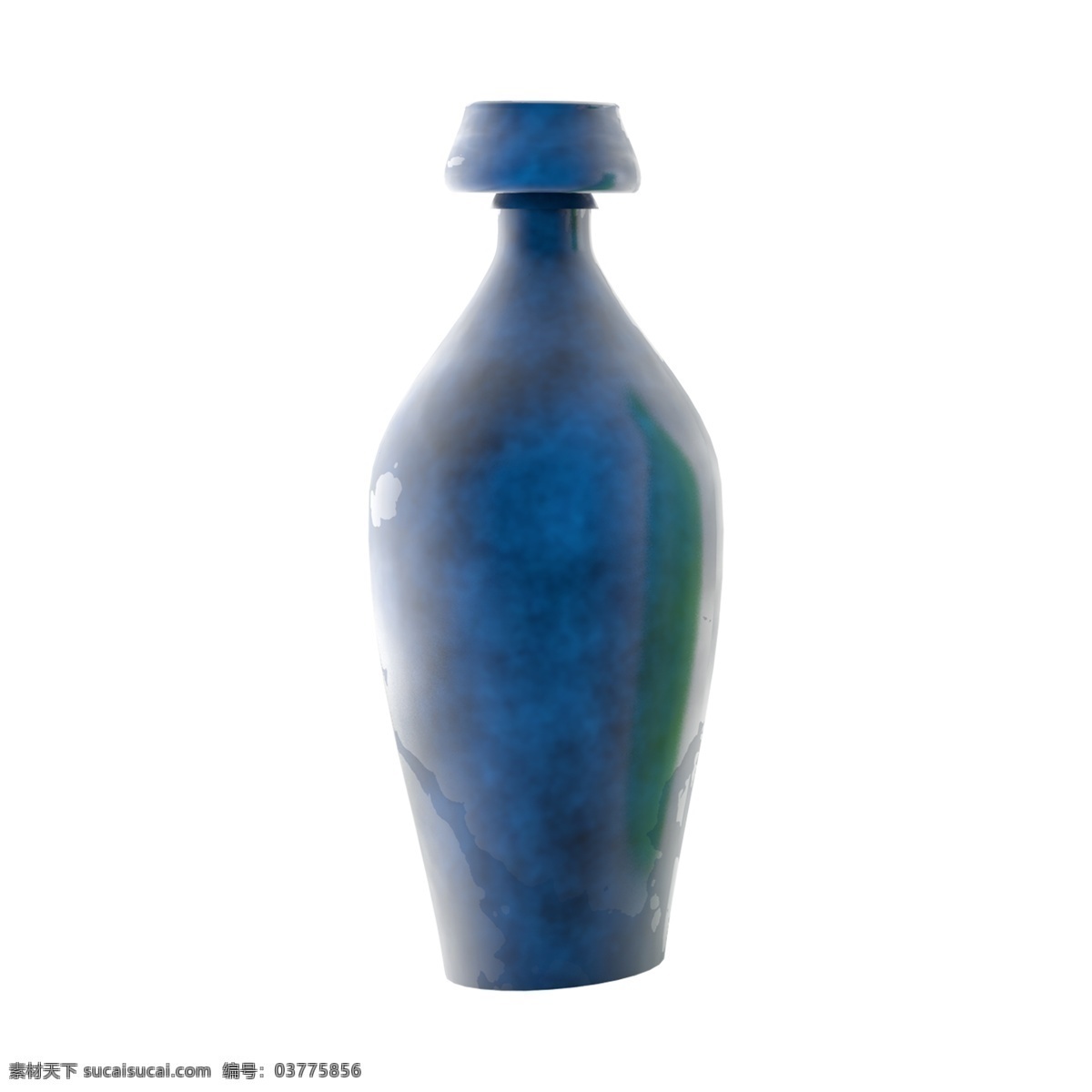 个性 花纹 艺术 装饰 瓶子 生活用品 蓝色 摆件 元素 个性花纹 艺术装饰 蓝色摆件 艺术花瓶