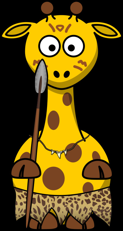 长颈鹿野生 动物 特征 长颈鹿 图标 野蛮的 野生的 svg 黑色