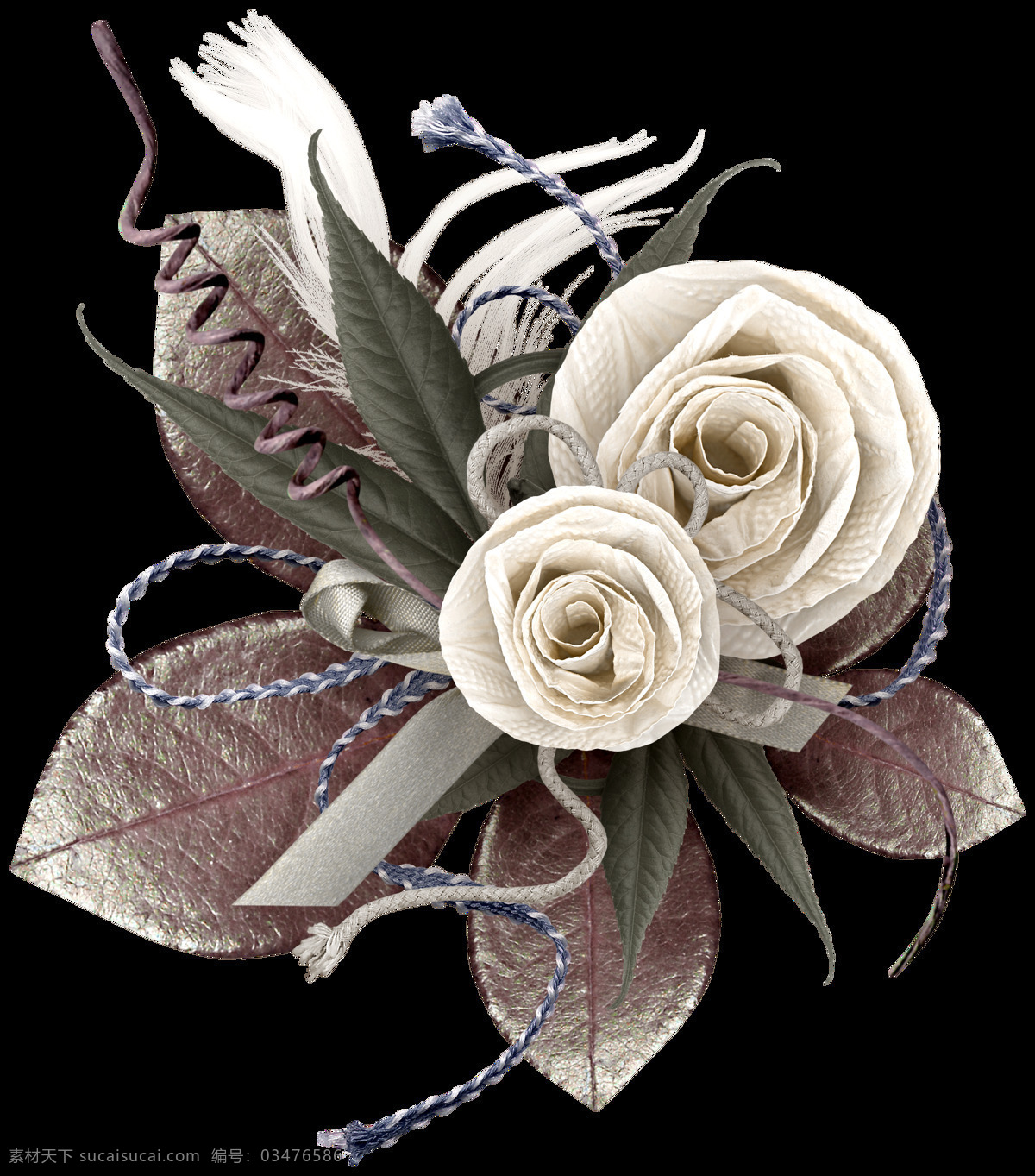 欧式 复古 花朵 装饰 欧式复古花卉 花朵装饰 花圈花环 叶子 哥特风格 浅色花朵装饰