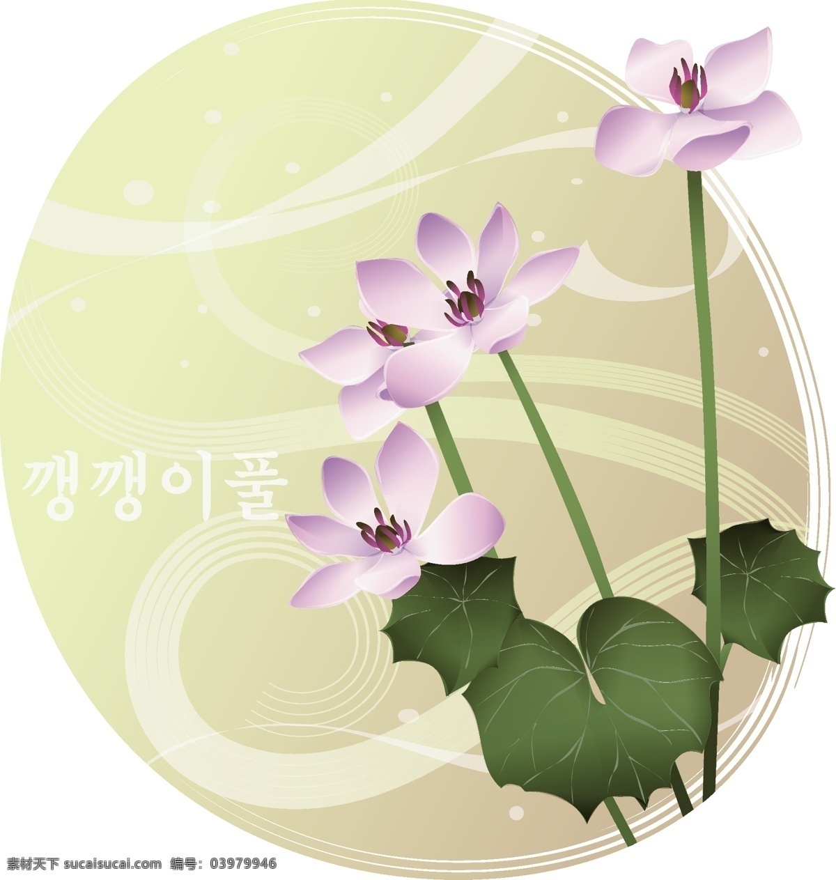 花草免费下载 韩国矢量图 花草 美丽的花 矢量图 矢量 花纹 花边 韩国 国与花失量图 底纹 边框 花纹花边