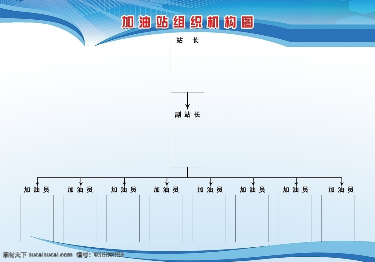 组织机构图 加油站 组织 机构 流程 图 分层