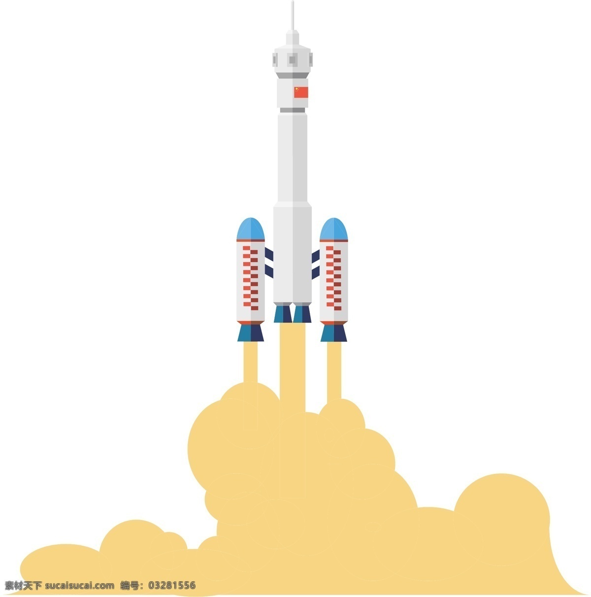 太空 火箭 卡通 插画 卡通插画 航天飞机 航天 天空 宇宙航天 宇宙环境 太空的火箭 迅猛的火箭