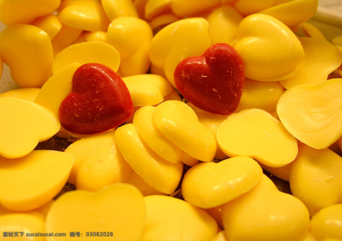 心 型 糖果 餐饮美食 高光 摄影图库 心型 心型糖果 黄色糖果 红色糖果 矢量图 其他矢量图