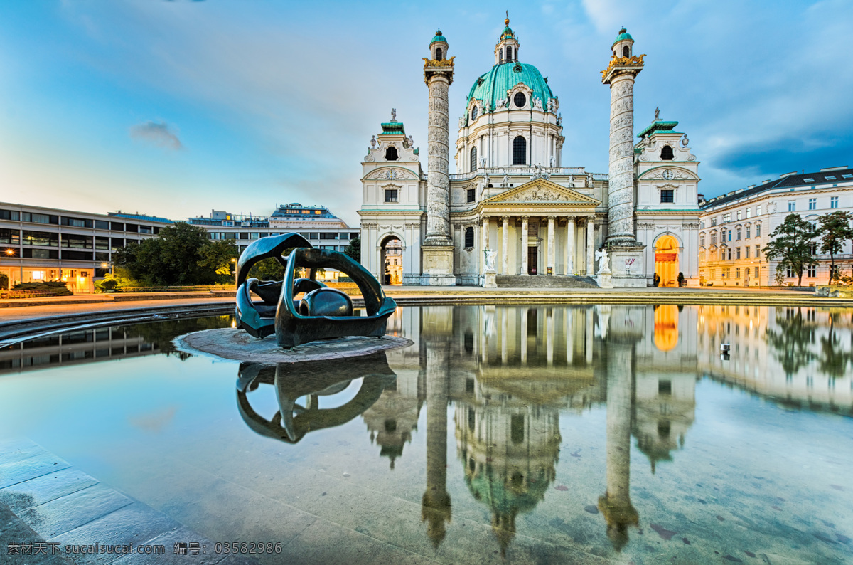 维也纳 建筑 风景 奥地利风景 城市风光 美丽风景 美丽景色 旅游景点 美景 环境家居