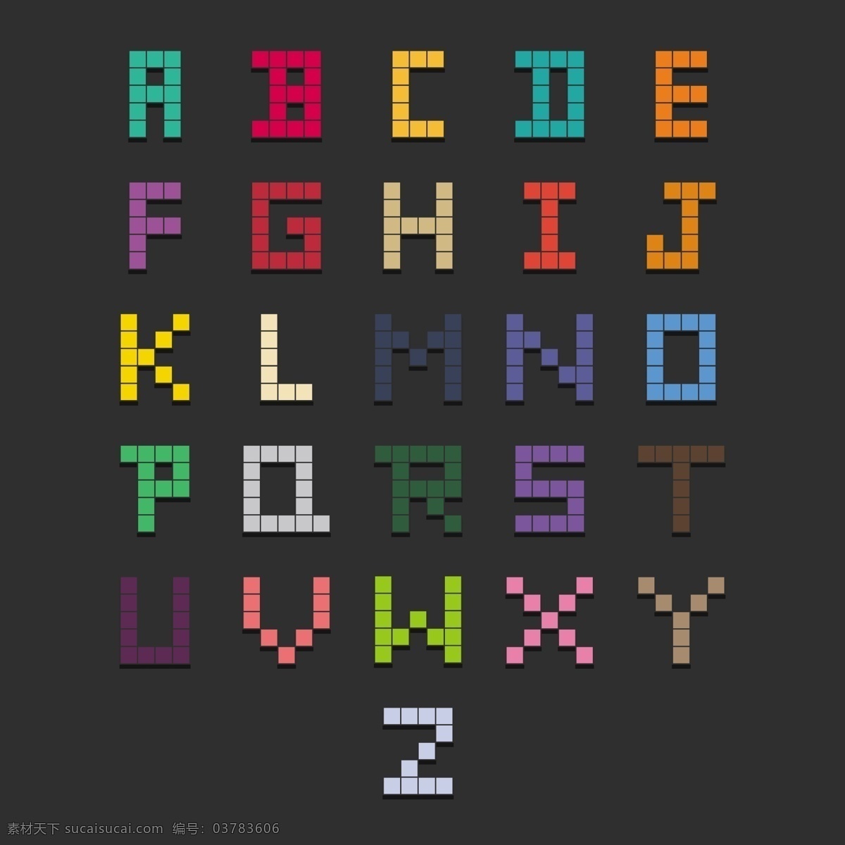 像素字母 复古 几何 字体 字符 文字 字母 广场 信 像素 字 abc 错字 类型 印刷 像素点