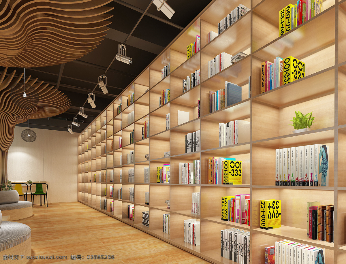 高柜 书架 家具 组合 书柜 书 多层书架 书店展示架