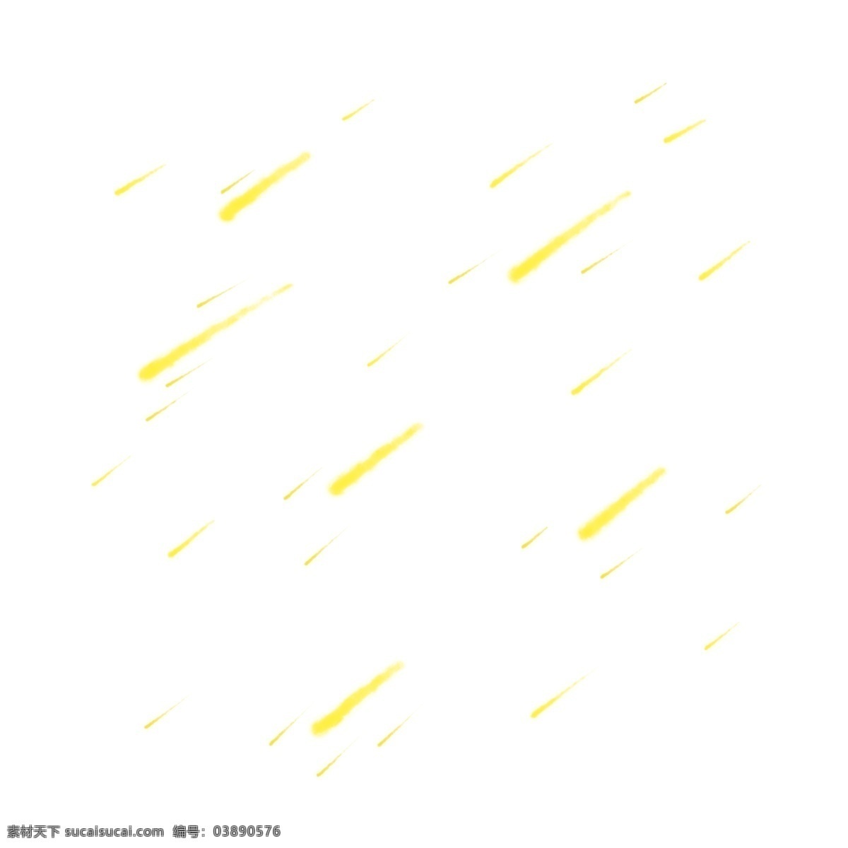 手绘 小 清新 唯美 流星雨 流量 唯美流量雨 光束 黄色光束 黄色流量雨 装饰 漂浮 手绘流星雨 黄色