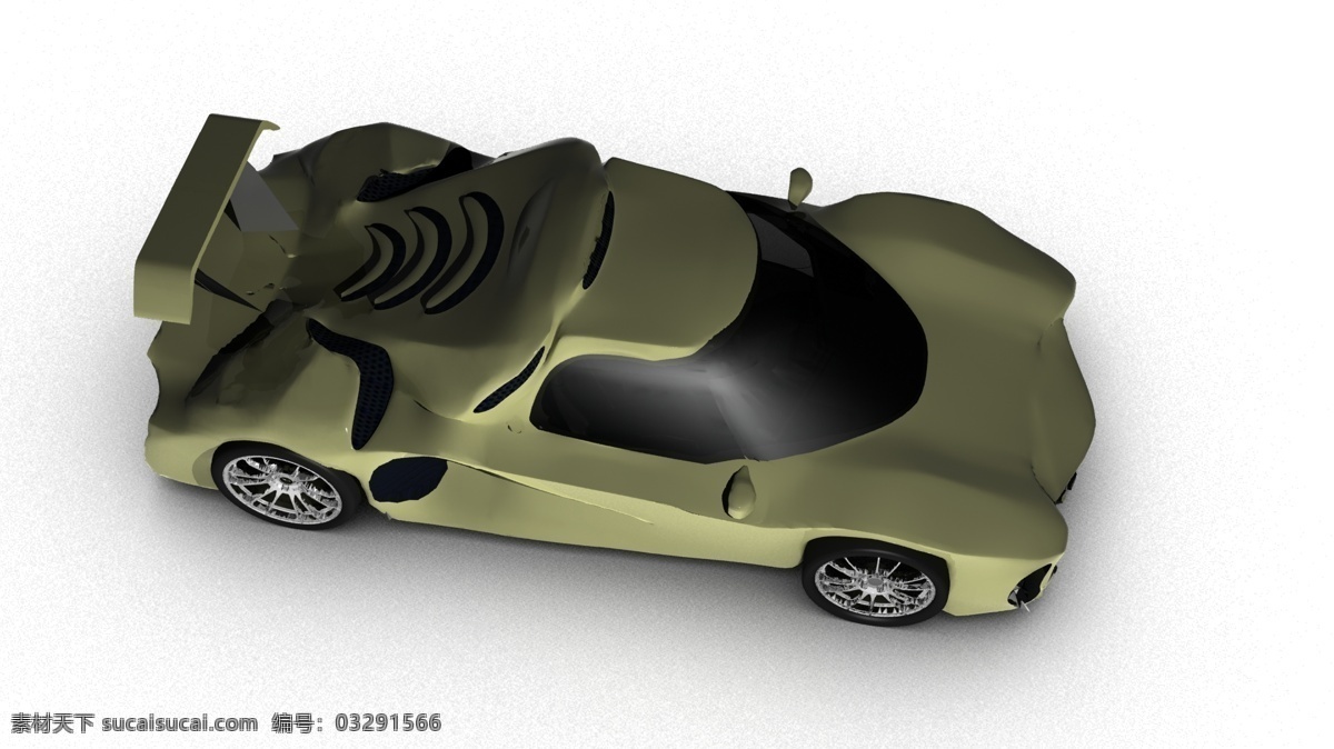 组 超级 跑车 身体 挑战 2013 supercar2013 3d模型素材 建筑模型