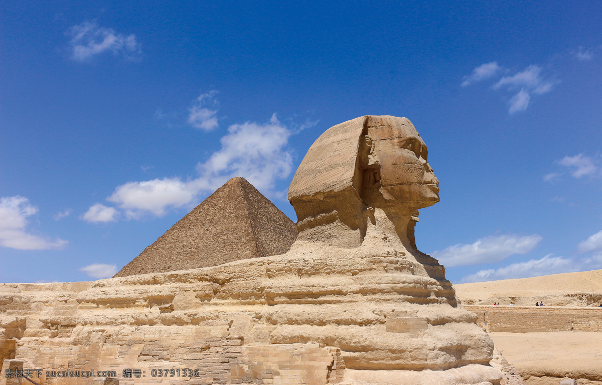 埃及 开罗 吉萨 狮身人面像 斯芬克斯 金字塔 旅游摄影 国外旅游