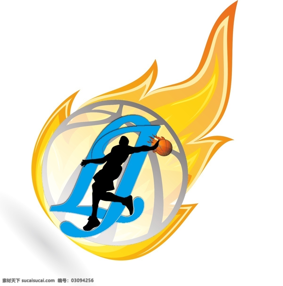logo 标志 标志设计 广告设计模板 篮球 社团 源文件 模板下载 吉林 psd源文件 logo设计