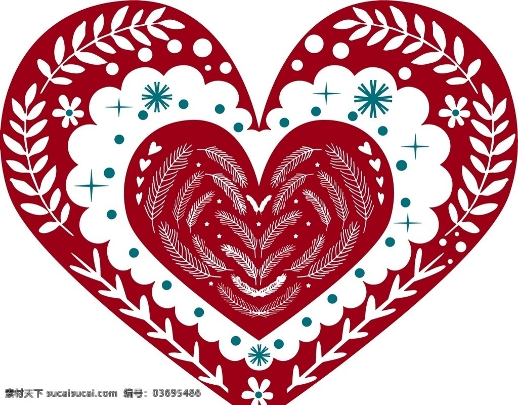 情人节 创意 爱心 插图 抽象 红色爱心 标志图标 其他图标
