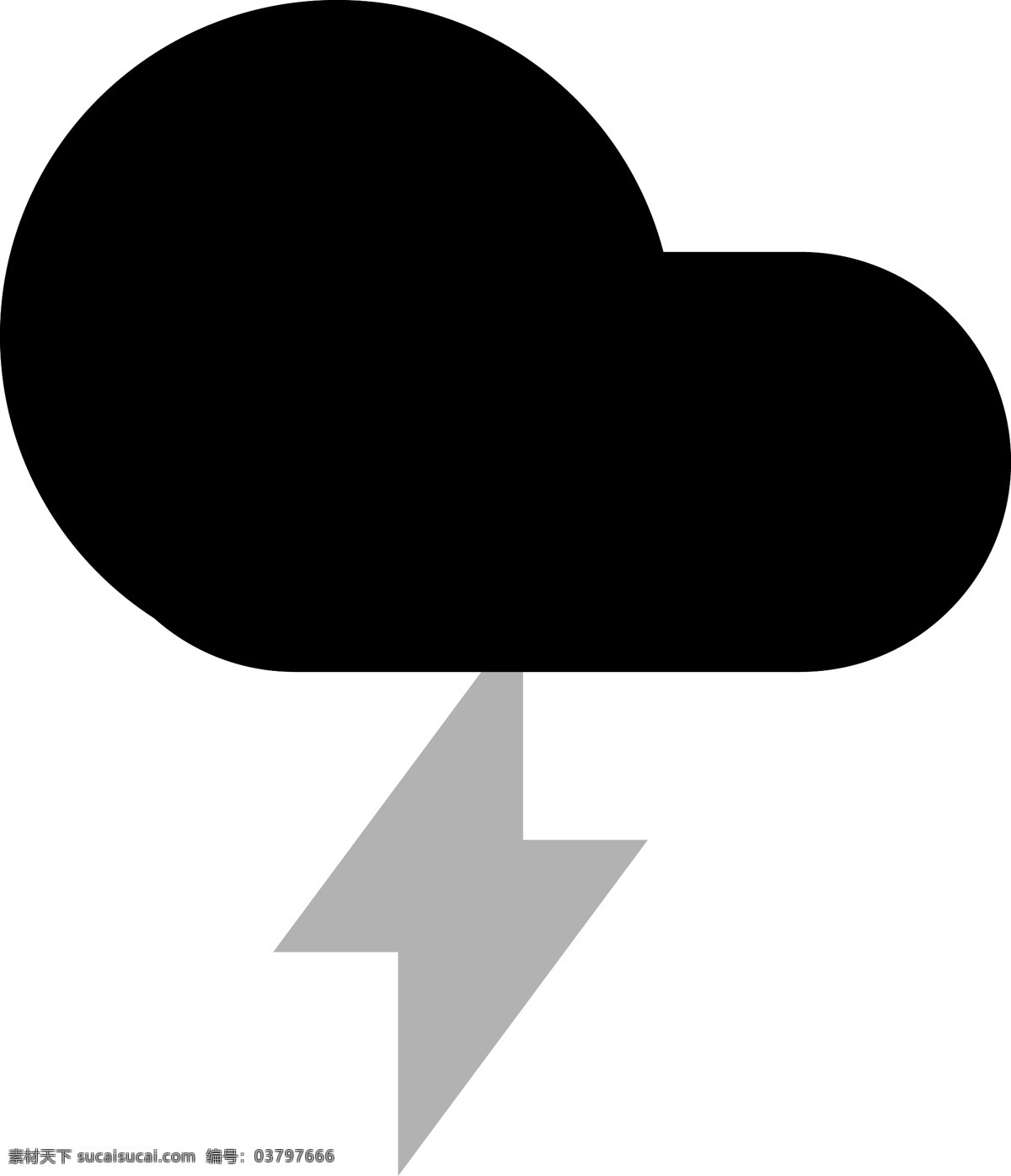 打雷 天气 免 抠 图 雷阵雨 天气预报 天气图标 ui应用图标 天气的符号 气象符号 卡通图案 免抠图