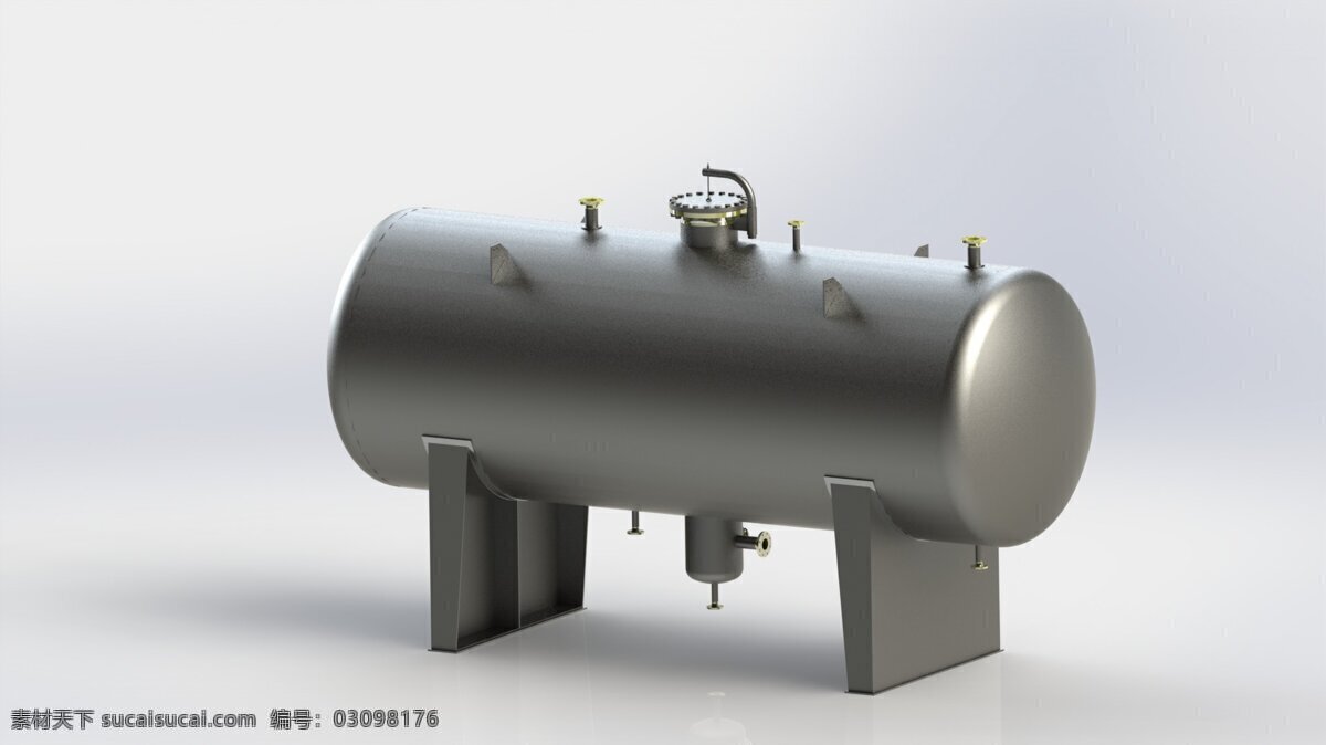 油箱免费下载 工业设计 管道 能源和电力 3d模型素材 其他3d模型