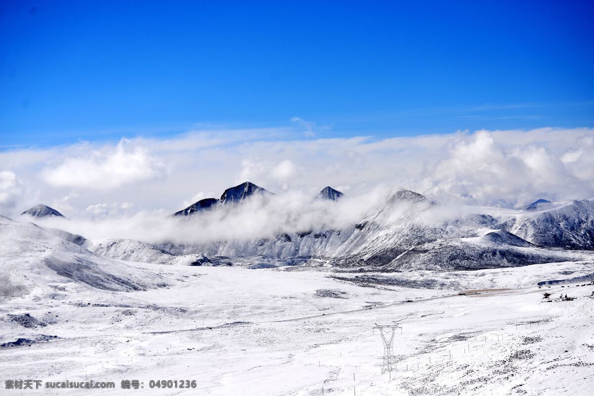 西藏 米拉山 口 风景