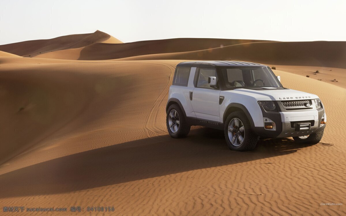 沙漠旅途 沙漠 汽车 旅途 游玩 美景 路虎 现代科技 交通工具