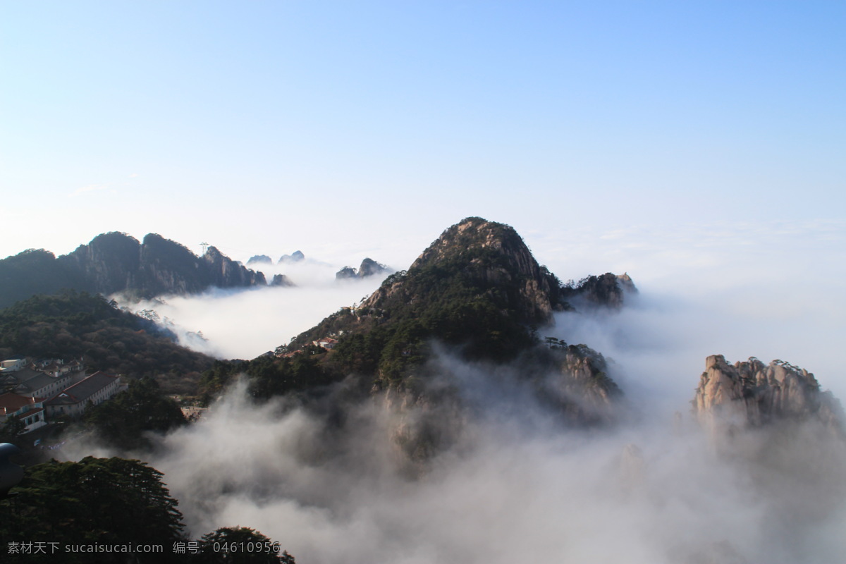 黄山风光 黄山旅游 黄山美景 黄山云海 旅游 云海 松树 高山 风景名胜 自然景观 安徽黄山 黄山秋色 黄山 安徽旅游景点 黄山景色 黄山山峰 山峰