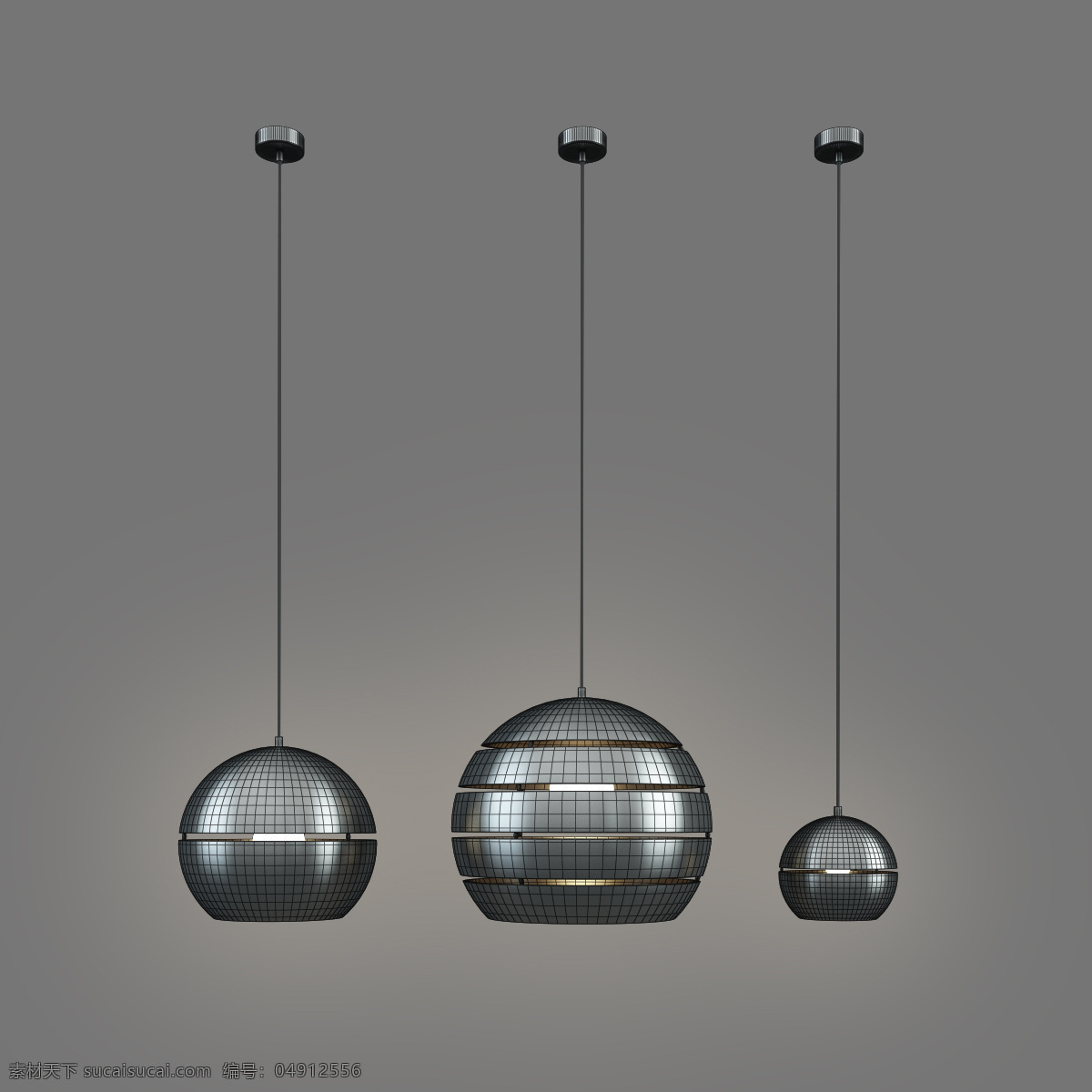 工业 吊灯 风格 金属 灯 模型 3d模型 家具 高端 3d渲染 典雅 实用
