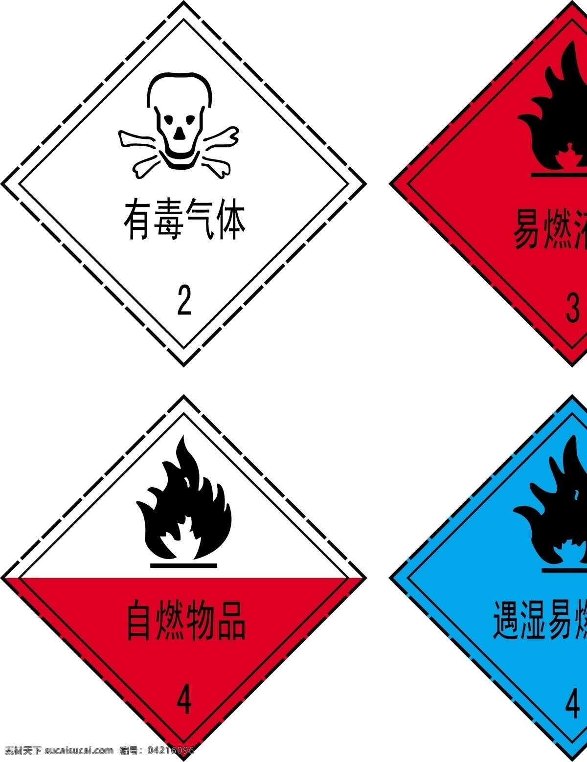 有毒 气体 标志 易燃物品 有毒气体标志 易燃物品标志 矢量标志 指示牌 导示牌 路牌 引导牌 牌匾 展板 三角牌 工作牌 明示牌 图案