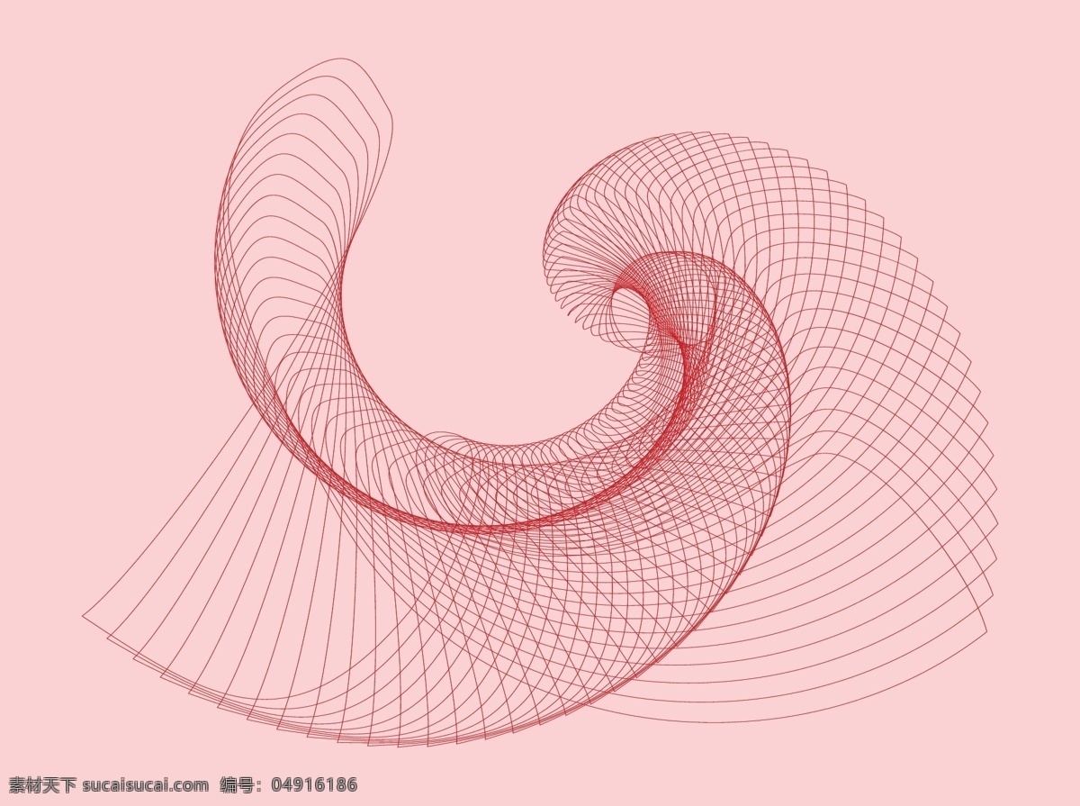 红色线框 红 线 装饰 抽象 漩涡 背景 曲线 波 线性 挥舞 线框 线框旋转向量 向量