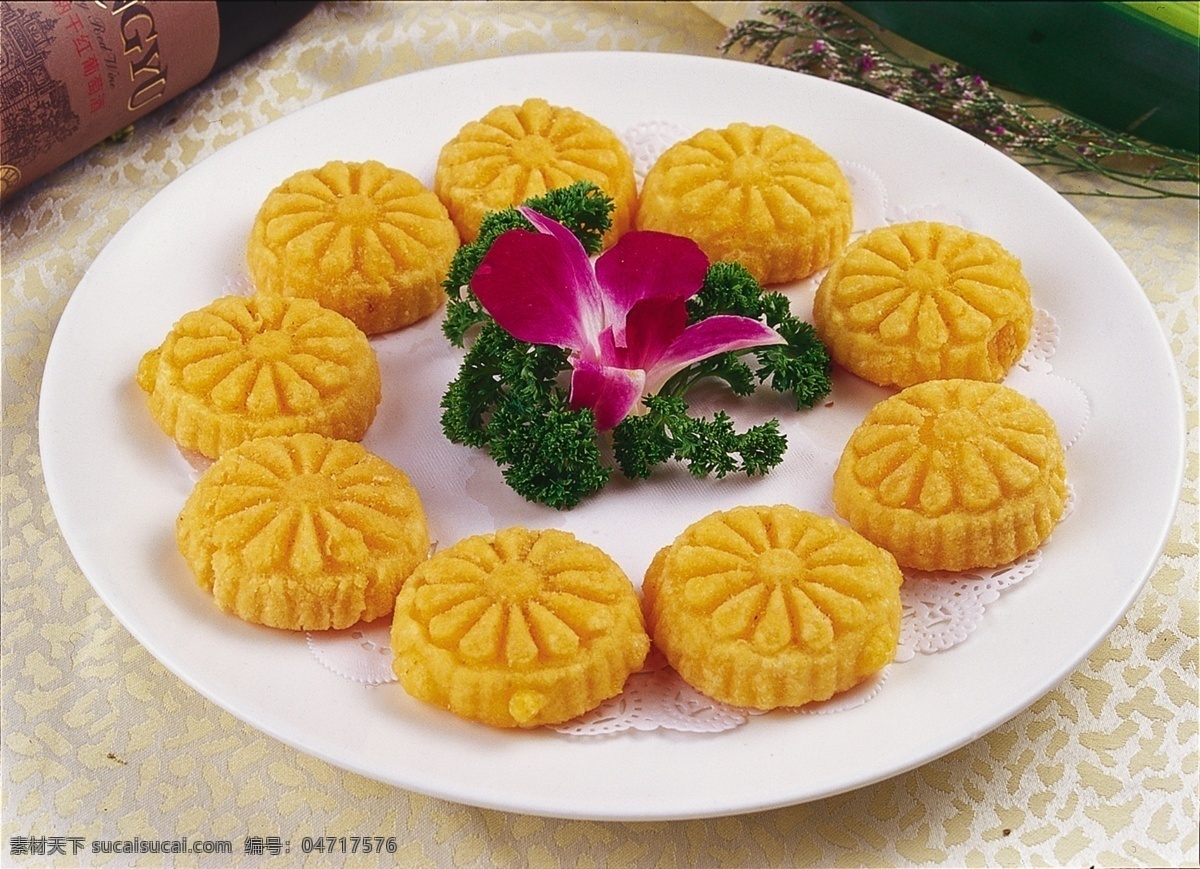 南瓜饼 小吃 精美 美食 传统 佳肴 传统美食 餐饮美食