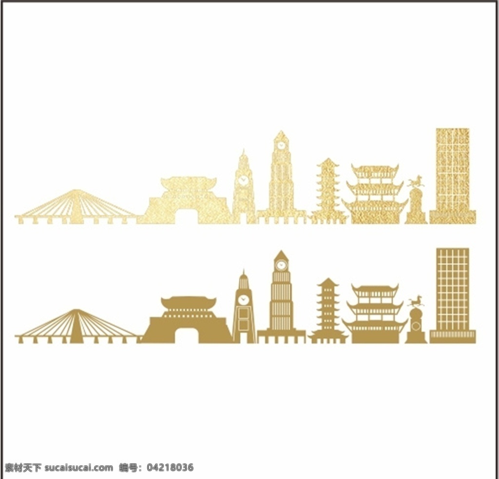 赣州 标志性 建筑物 标志 马 建筑大楼 城楼 宝塔 高楼 赣州建筑物 元素系列