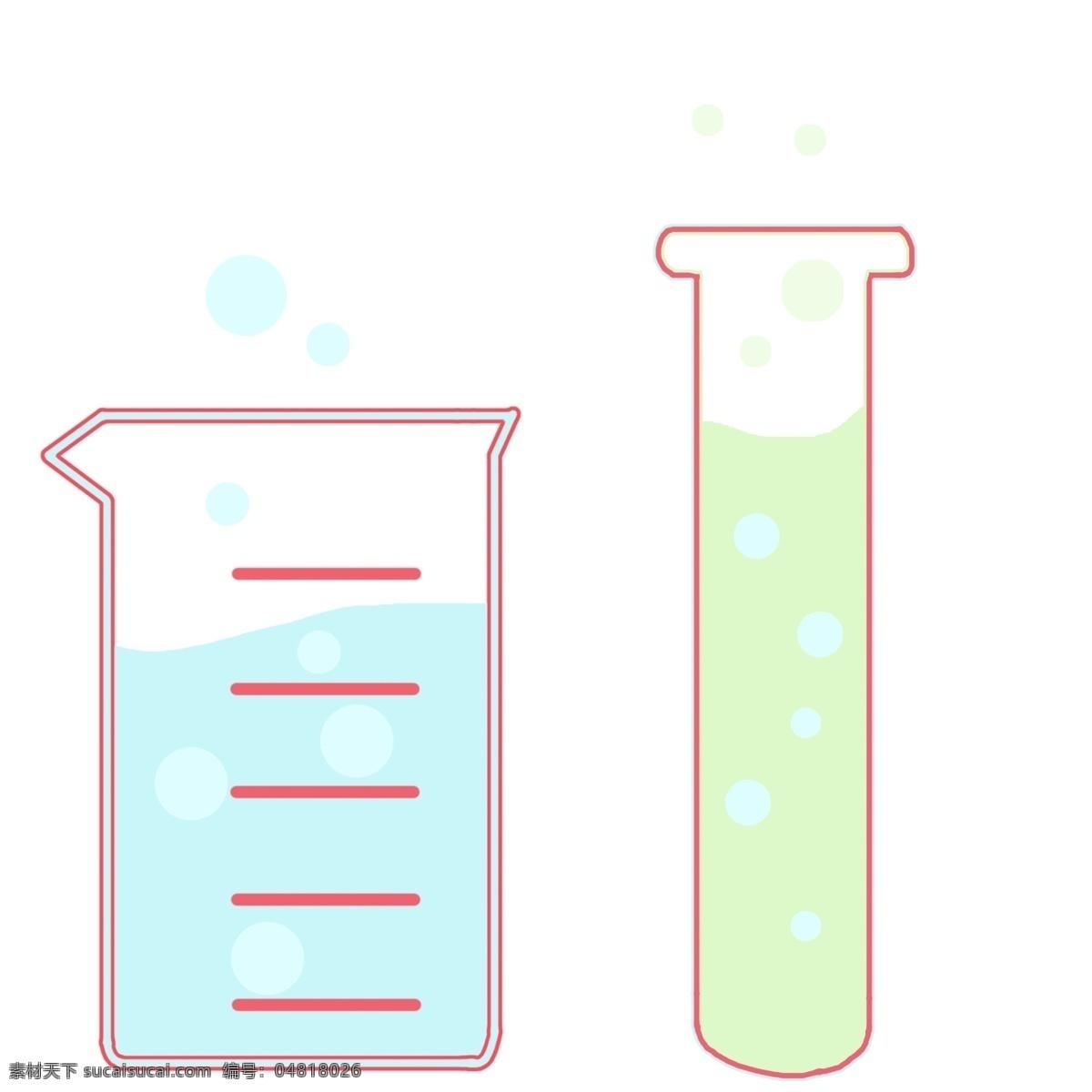 化学 量杯 卡通 插画 化学的量杯 卡通插画 化学插画 化学仪器 化学用品 化学学科 透明的量杯