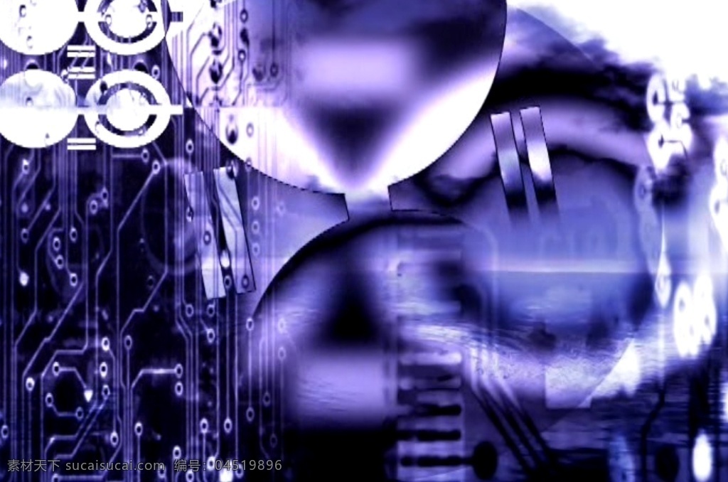 紫色 工业 电路板 视频 m2v 格式 背景素材 视频素材 背景 mpg 黑色