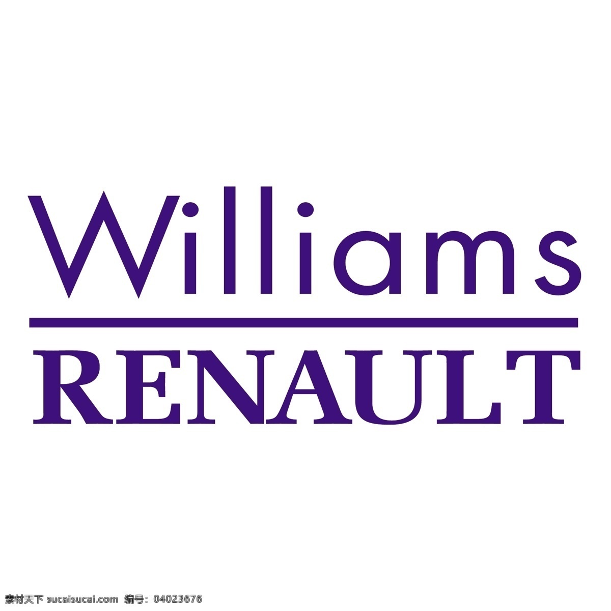 威廉姆斯 车队 f1 自由 雷诺 标识 psd源文件 logo设计