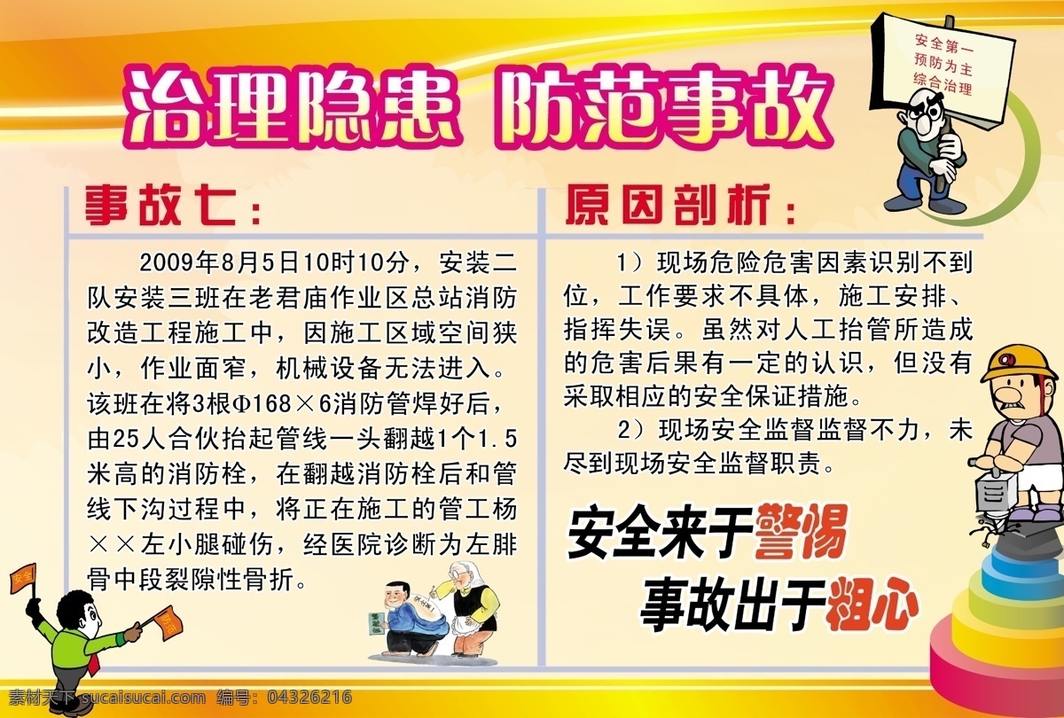 安全标语 安全图 安全展板 安全 展板 模板下载 标识牌 广告设计模板 黄色背景 安全指挥 展板模板 源文件 其他展板设计