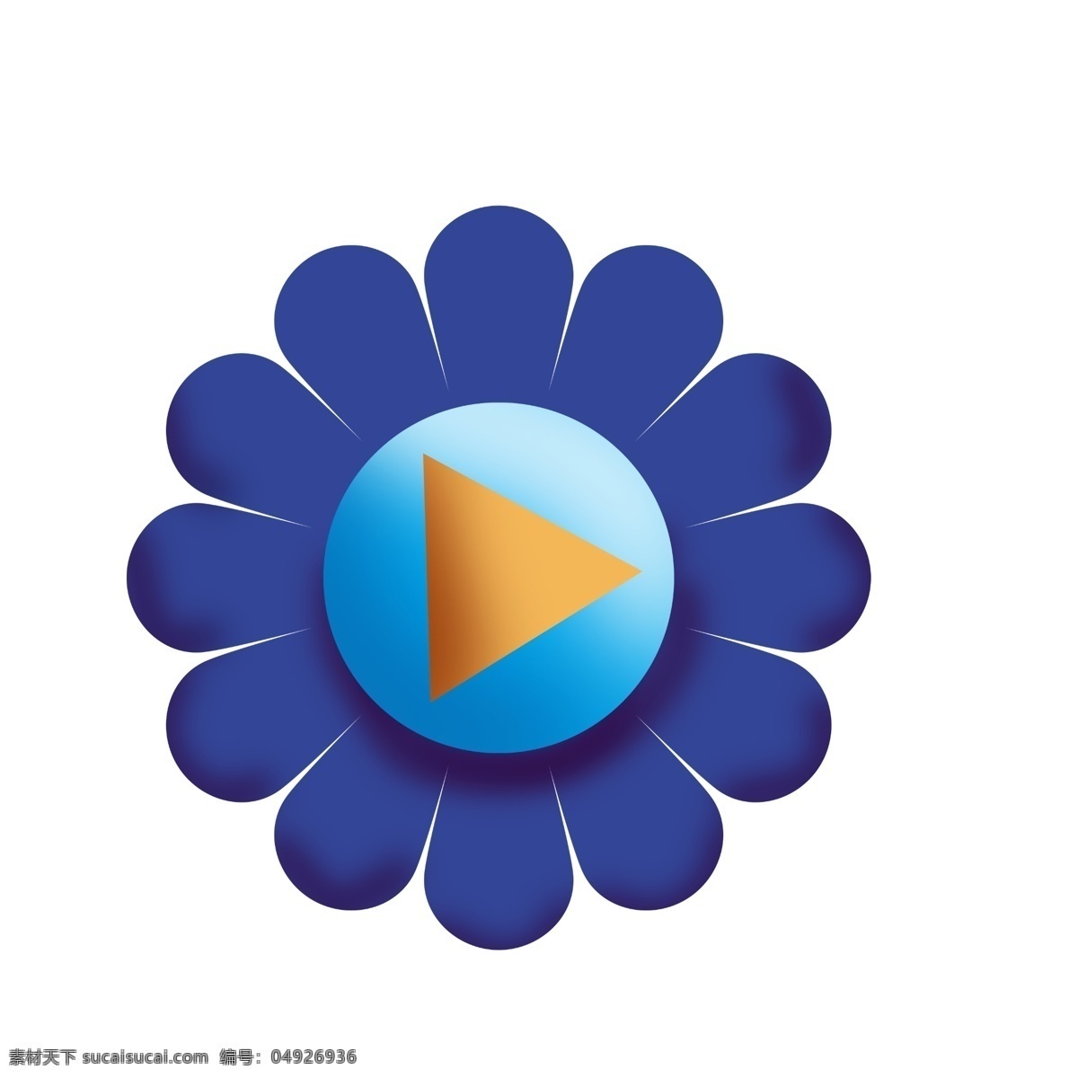 蓝色 花朵 按钮 插画 花朵按钮 开始按钮 蓝色按钮 花朵按钮插画 蓝色花朵插画 漂亮