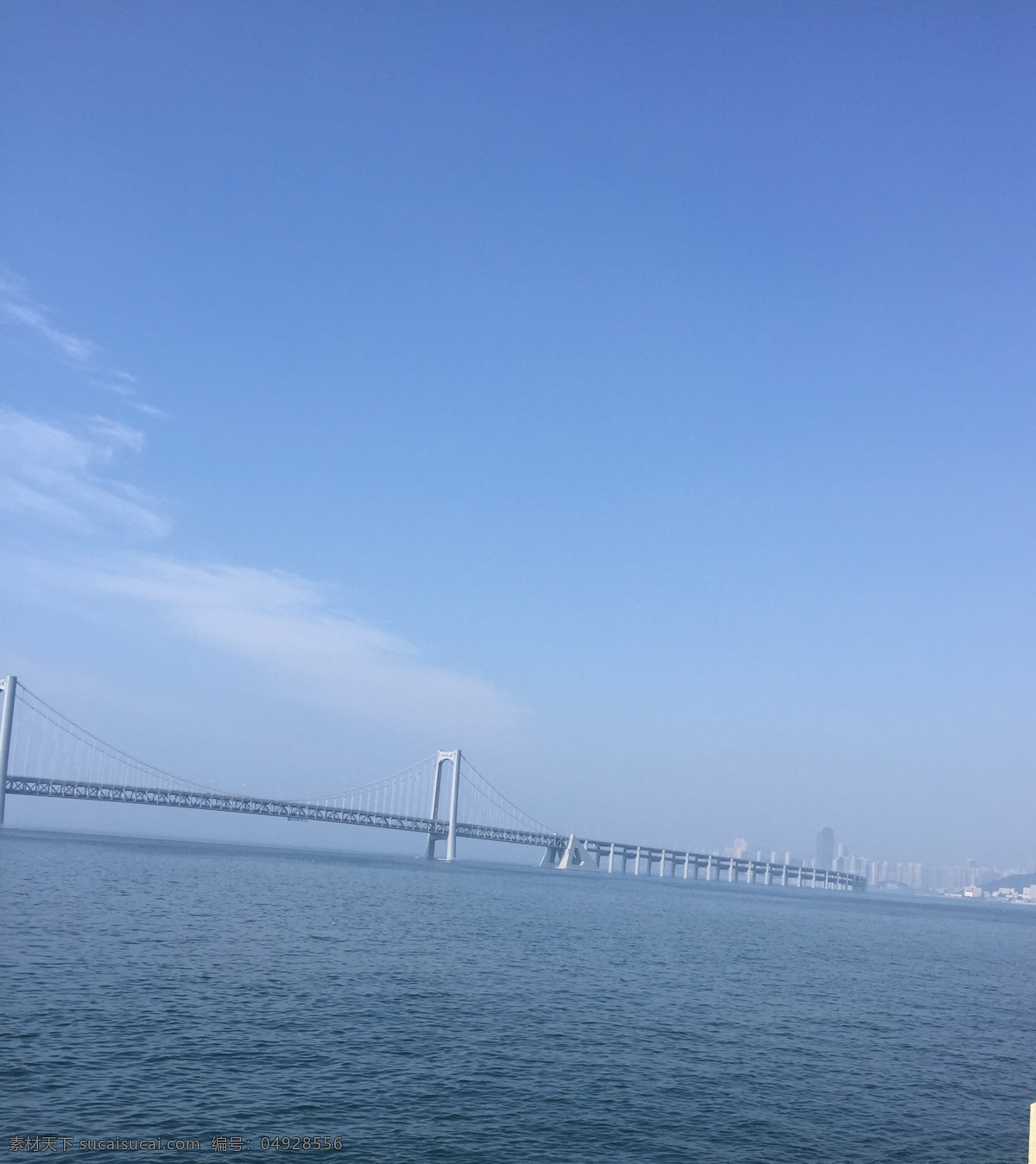 大连 星海湾 大桥 大连星海湾 滨海大桥 海水 蓝天 天空 建筑 大连风光 风景图 自然景观 自然风景