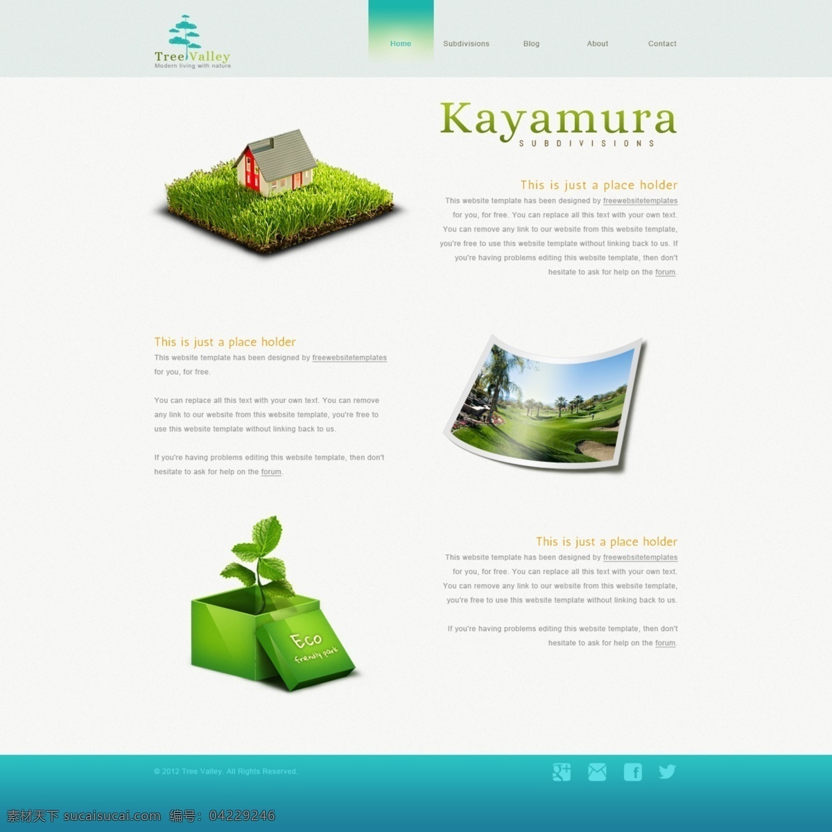 生态 环保 网页设计 ui设计 公司网站 简洁设计 简约设计 欧美模板 网页模板 源文件 网页素材
