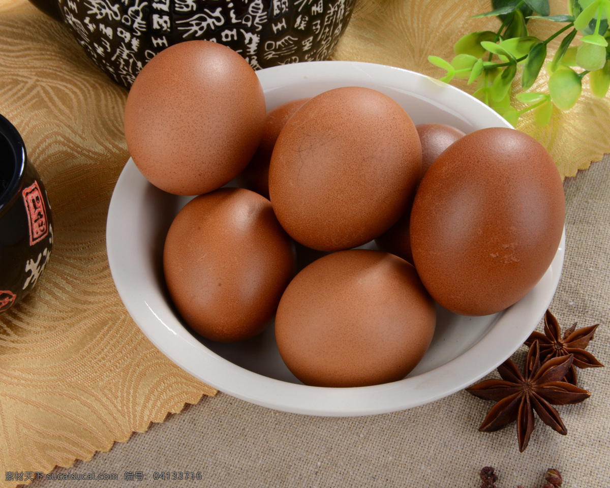 五香鸡蛋 鸡蛋 五香 传统 美食 地道的家乡味 八角 餐饮美食 传统美食