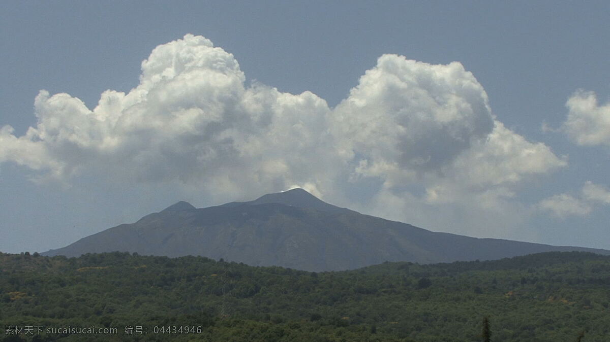 西西里岛 埃特纳火山 云 股票 录像 火山 山 视频免费下载 天空 意大利 其他视频