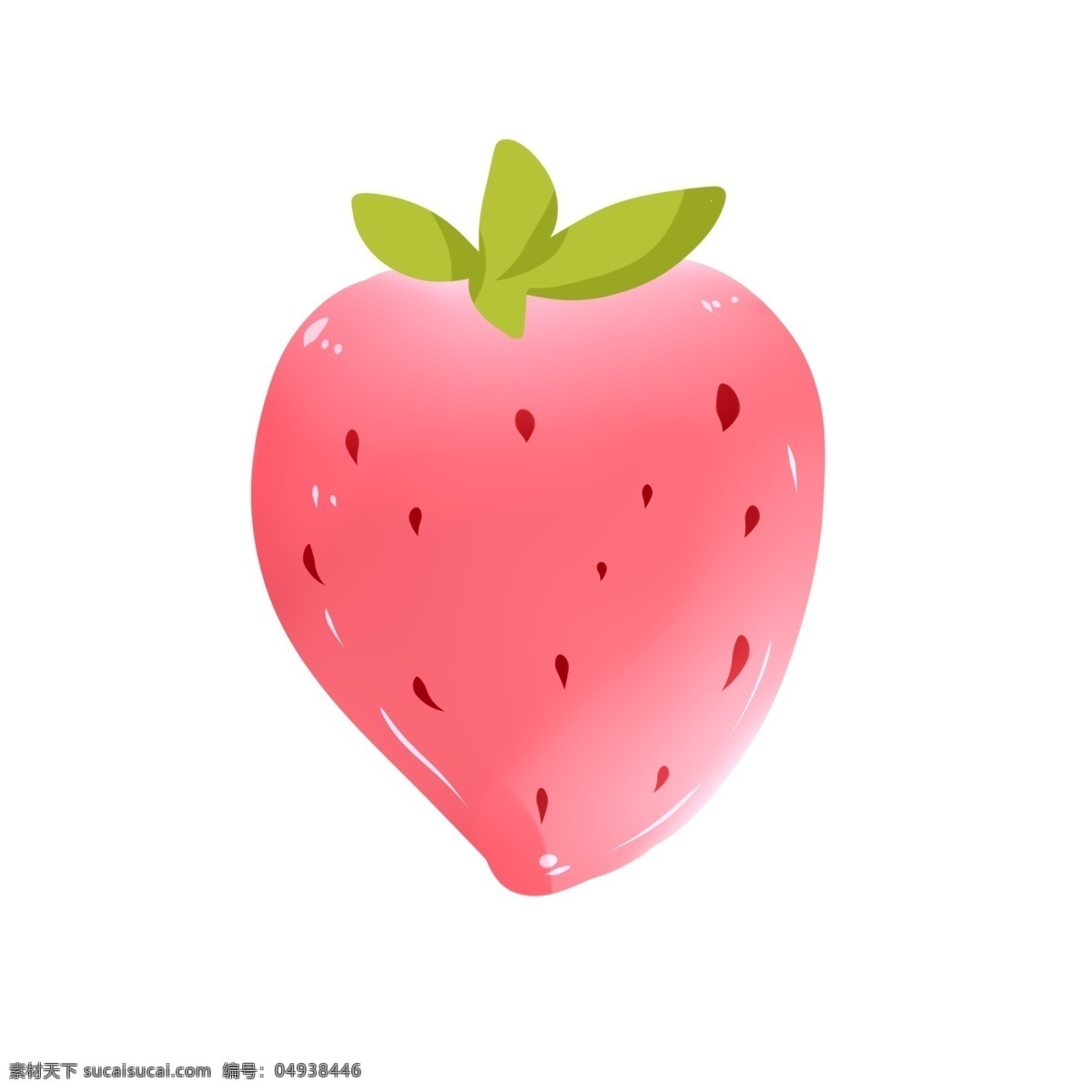 至尊 红颜 品种 水果 草莓 粉色 黄色 至尊红颜 咖啡色 手绘 系列 红色 绿色 白色 线条 大个的