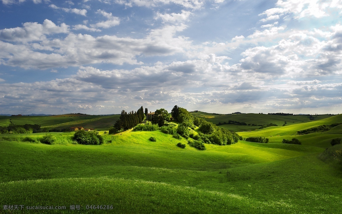 草地 草原 草原风景 春天 风景壁纸 乌云 自然风景 风景图片 系列 自然景观 psd源文件