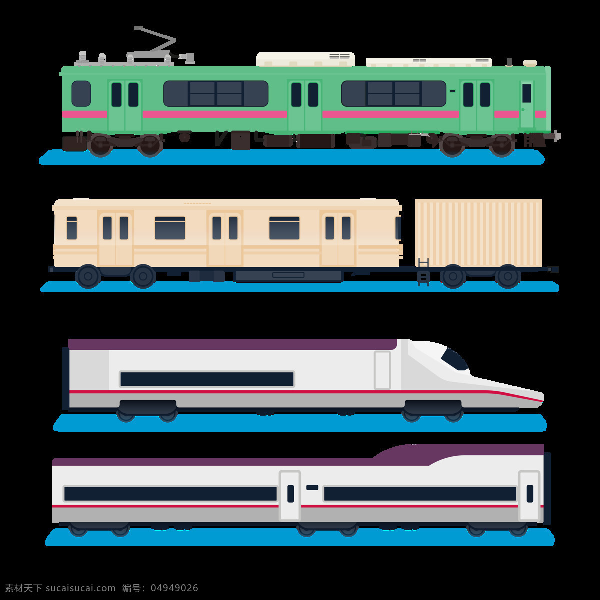 手绘 各种 火车 插图 免 抠 透明 图 层 卡通火车 动车组 列车 地铁 动车海报背景 旅游旅行元素 交通工具 小火车 火车图片 高铁动车 透明素材 动车火车 动车素材 高铁素材
