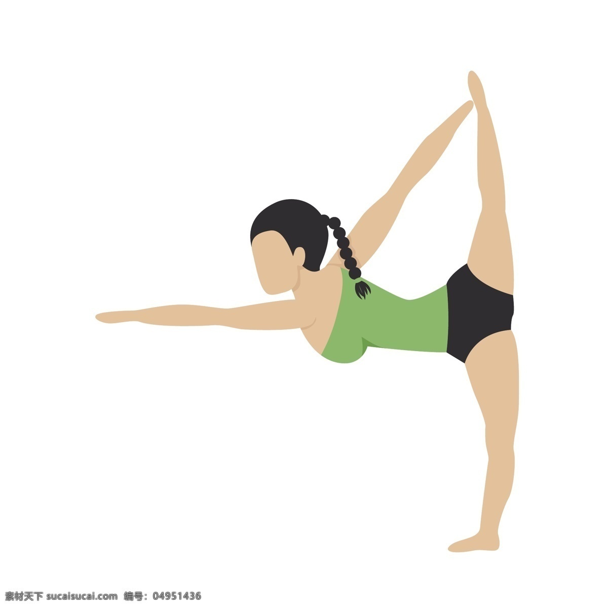单 腿 站立 瑜伽 姿势 矢量 瑜伽姿势 瑜伽动作 动作姿势 卡通 卡通瑜伽 卡通女人 瑜伽女人 瑜伽运动 体育运动