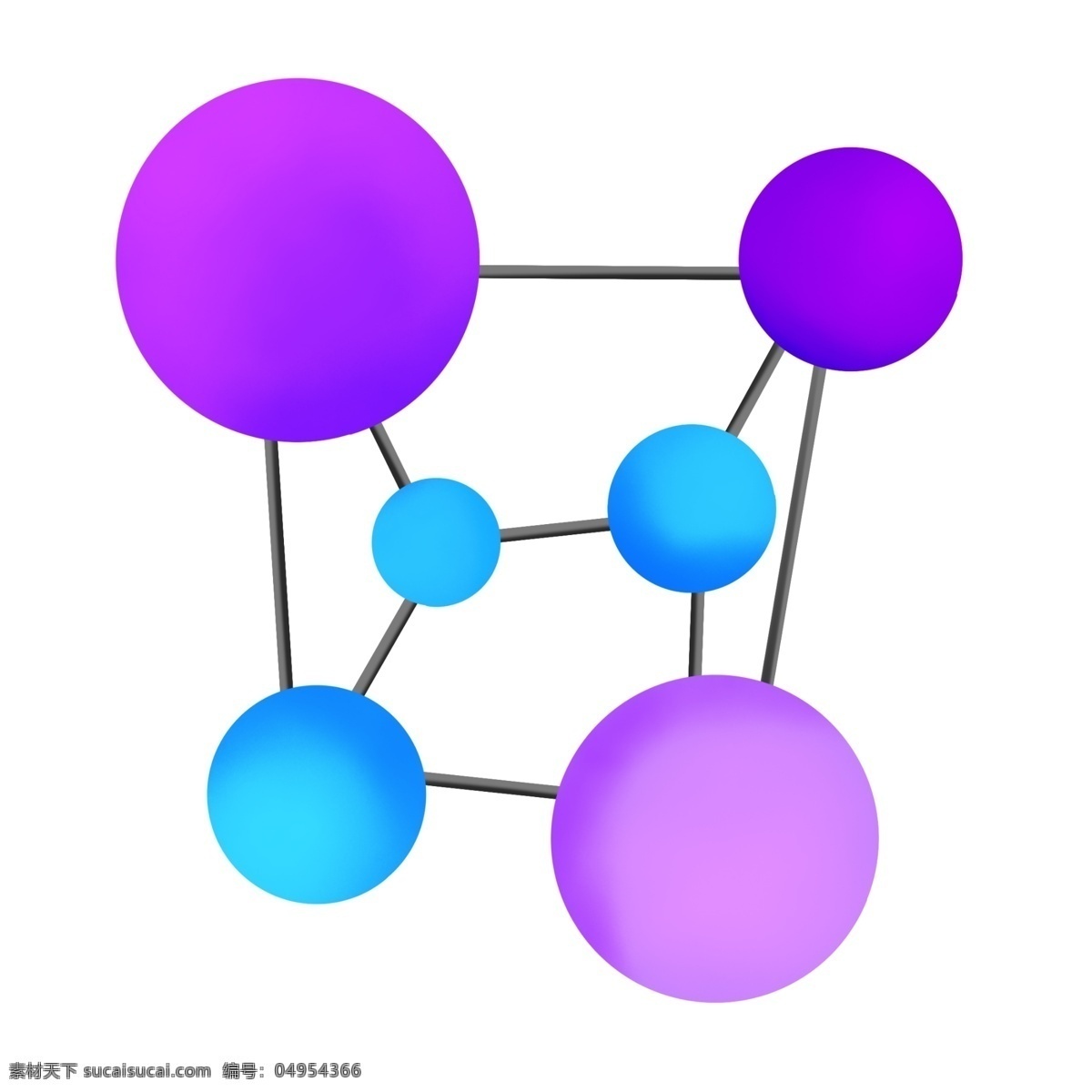 化学 分子 结构图 插画 实验 化学实验 分子结构图 化学教学 蓝色 结构