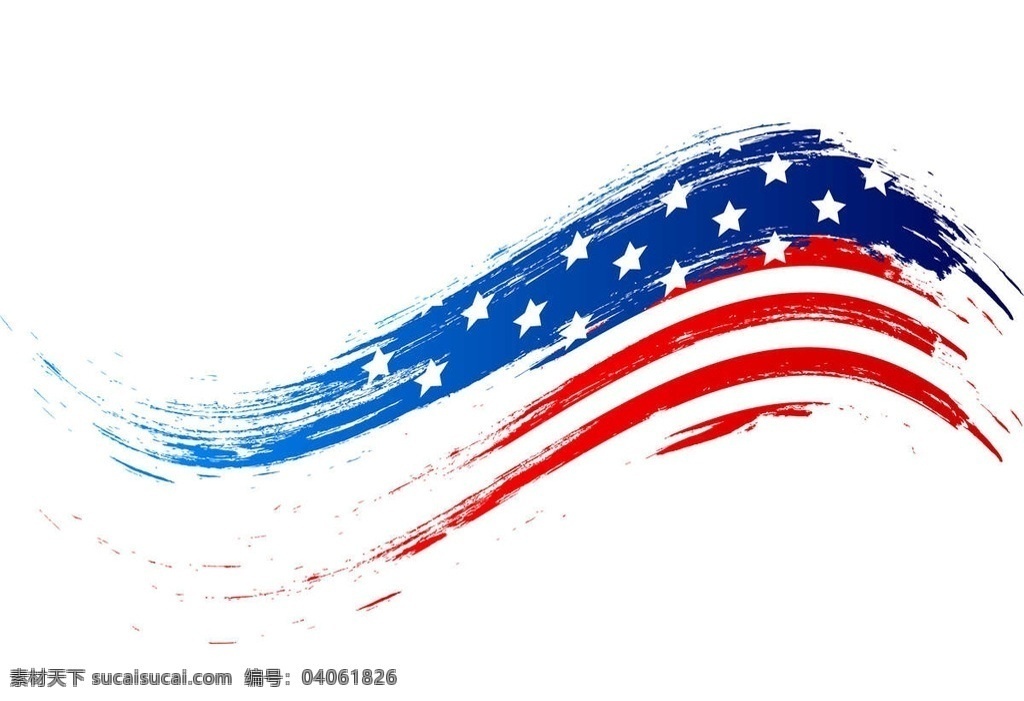 美国国旗 美国独立日 美国国庆 星条旗 独立日 国庆 美国节日 庆祝节日 美国元素 美国文化 卡通设计