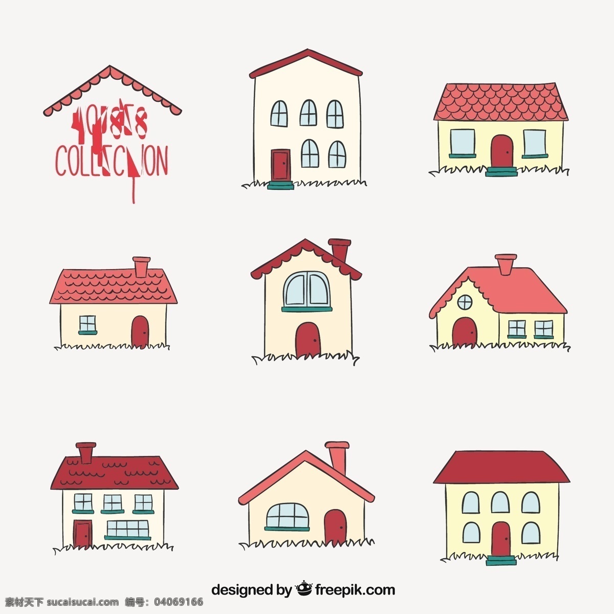 手绘房屋收藏 房子 一方面 国内 手绘 制图 房屋 财产 绘制 真实 状态 粗略 收集房 住宅 白色