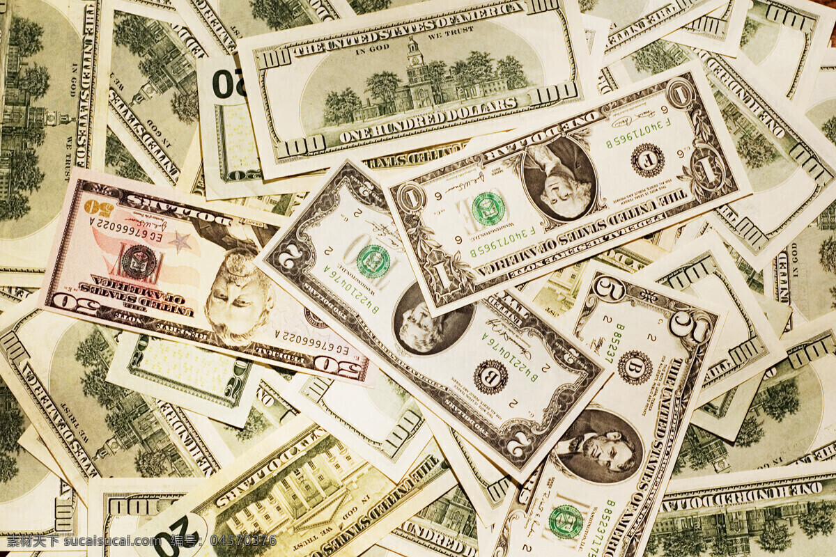 一堆美元素材图片下载-素材编号04570376-素材天下图库