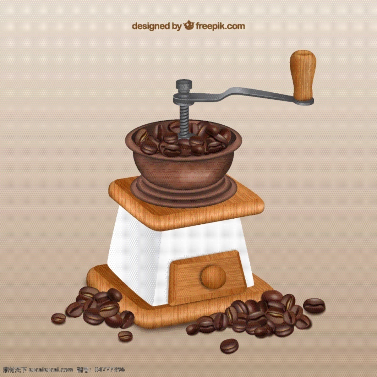 咖啡研磨机 咖啡 厨房 咖啡豆 工具 厨房工具 豆子 现实的 垂直的 研磨机