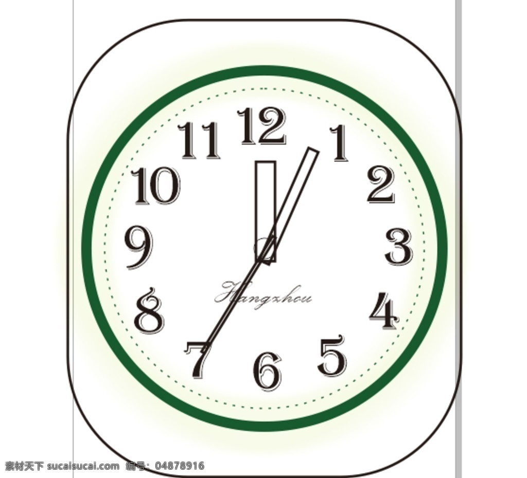 coreldraw 矢量 钟表 实例 学习 时钟 生活百科 学习用品